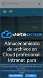 Mobile Screenshot of dataprius.com